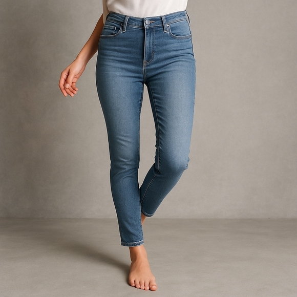 pistola Denim - Pistola Size 29 Light Wash Skinny Jeans Stretch Denim Classic Mid Rise Retro Y2K